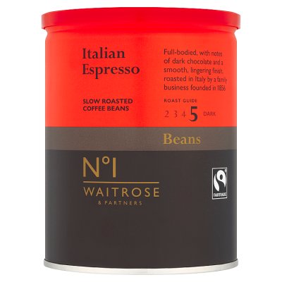 No.1 Italian Espresso Slow Roasted Coffee Beans