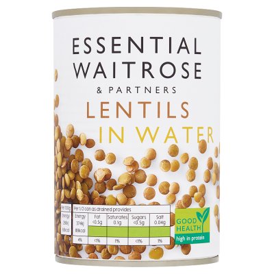 Essential Lentils in Water