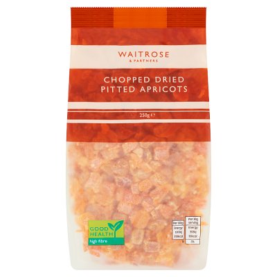 Waitrose Chopped Dried Pitted Apricots