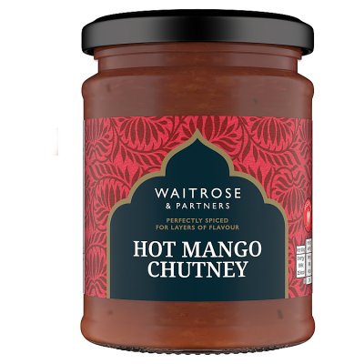 Waitrose Hot & Spicy Mango Chutney