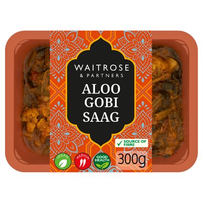 Waitrose Indian Aloo Gobi Saag