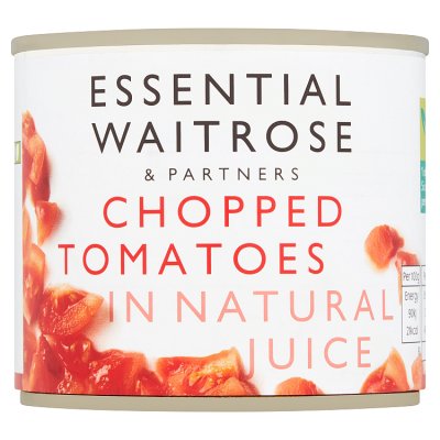 Essential Chopped Tomatoes in Natural Juice