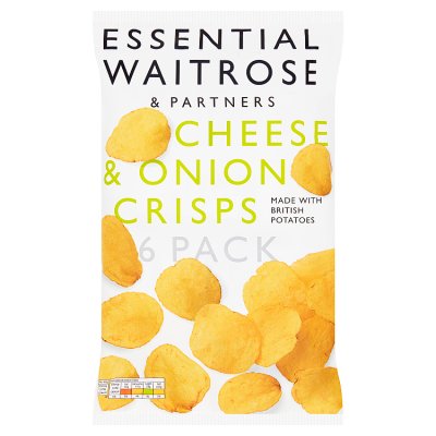 Essential Cheese & Onion Multipack Crisps