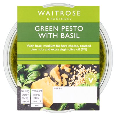 Waitrose Green Pesto with Basil