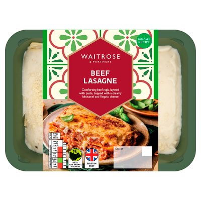 Waitrose Italian Beef Lasagne for 1