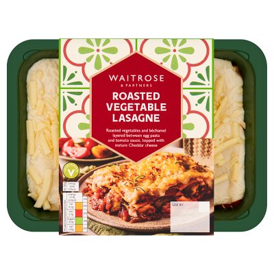 Waitrose Italian Roasted Vegetable Lasagne for 1