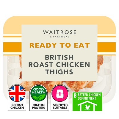 Waitrose Cooked Roast Chicken Thighs