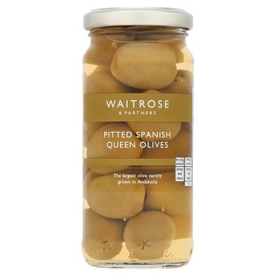 Waitrose Pitted Spanish Queen Olives