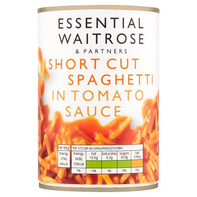 Essential Short Cut Spaghetti in Tomato Sauce
