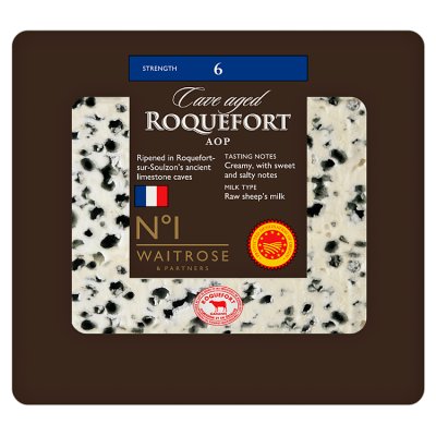 No. 1 Cave Aged Roquefort AOP Blue Cheese Strength 6