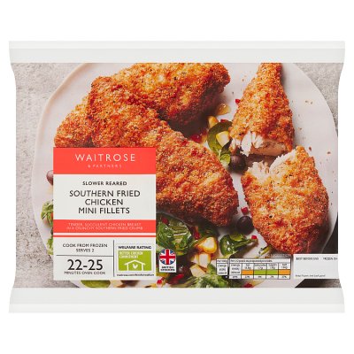 Waitrose Frozen Southern Fried Chicken Mini Fillets