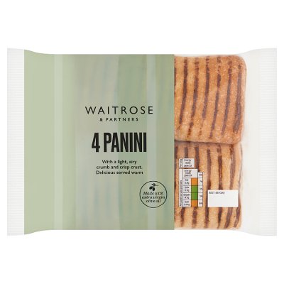 Waitrose 4 Panini