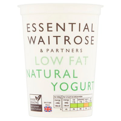 Essential Low Fat Natural Yogurt
