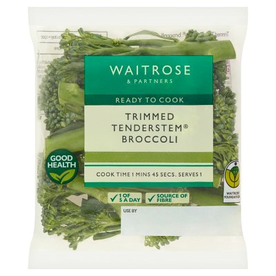 Waitrose Trimmed Tenderstem Broccoli
