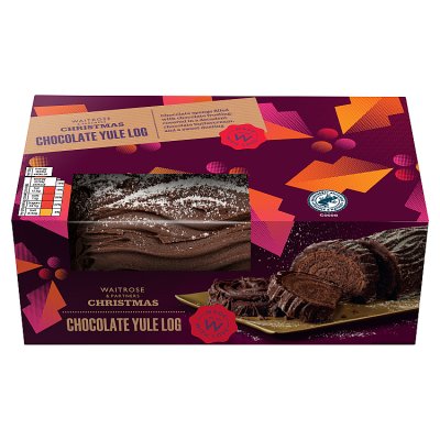 Waitrose Christmas Chocolate Yule Log