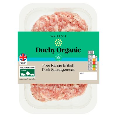 Duchy Organic Free Range British Pork Sausagemeat