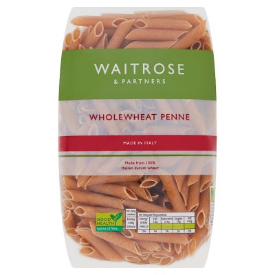 Waitrose Wholewheat Penne