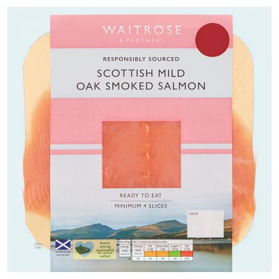 Waitrose Mild Scottish Smoked Salmon