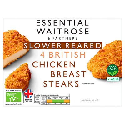 Essential Frozen Chicken Steaks 4