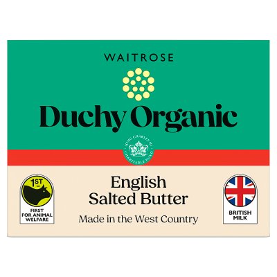 Duchy Organic English Salted Butter
