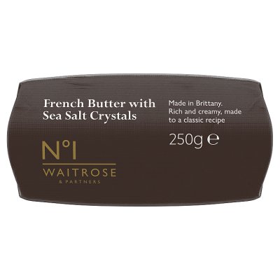 Waitrose French Butter With Sea Salt Crystals