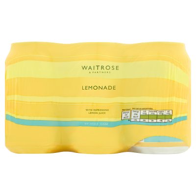 Waitrose Lemonade with No Added Sugar