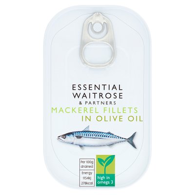 Essential Mackerel Fillets in Olive Oil