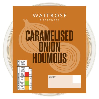 Waitrose Caramelised Onion Houmous