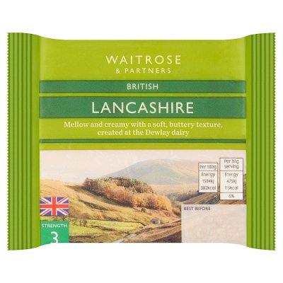 Waitrose Creamy Lancashire Cheese Strength 3