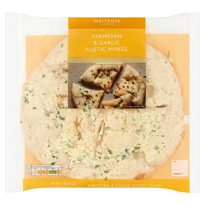 Waitrose Parmesan & Garlic Rustic Wheel
