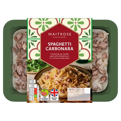 Waitrose Italian Spaghetti Carbonara for 1