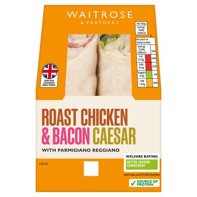 Waitrose Chicken & Bacon Caesar Wrap