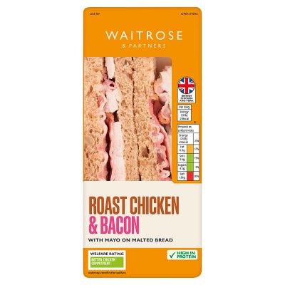 Waitrose Roast Chicken & Bacon Sandwich