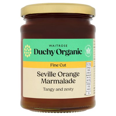 Duchy Organic Seville Orange Fine Cut Marmalade