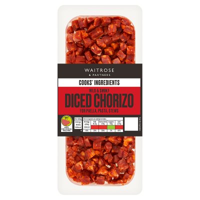 Waitrose Cooks Ingredients Diced Chorizo