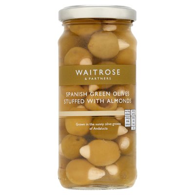 Waitrose Spanish Olives with Almonds