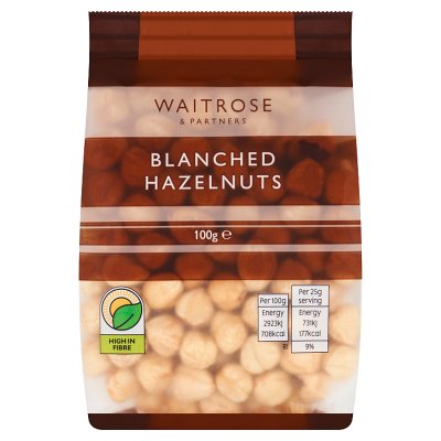 Waitrose Blanched Hazelnuts