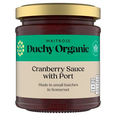Duchy Organic Cranberry Sauce