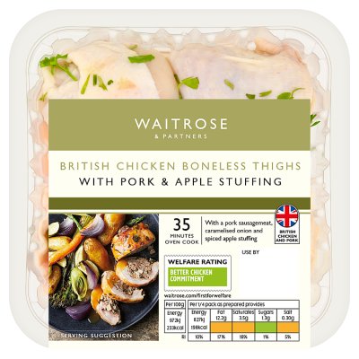 Waitrose Chicken Thighs With Pork Stuffing