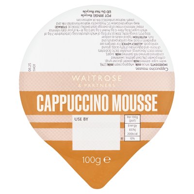 Waitrose Cappuccino Mousse