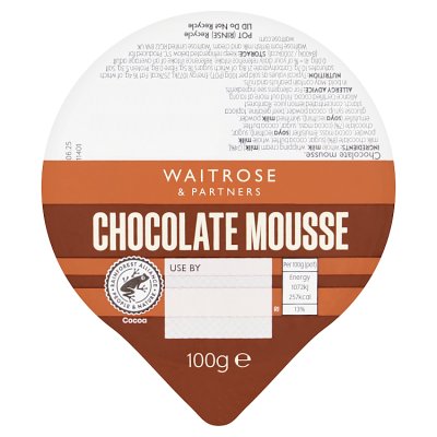 Waitrose Chocolate Mousse