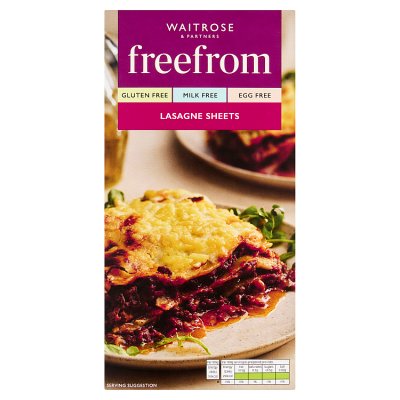 Waitrose Free From Gluten Lasagne Sheets