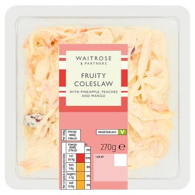Waitrose Fruity Coleslaw