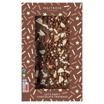 Waitrose Let's Party Chocolate Traybake