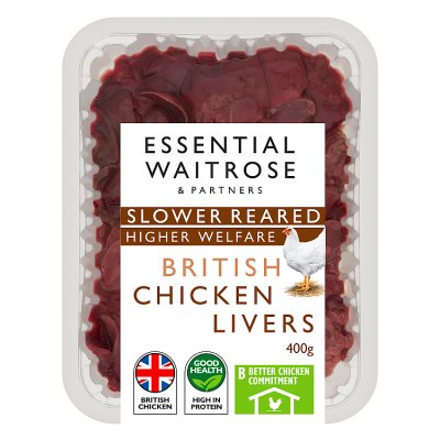Waitrose Slower Reared Chicken Livers