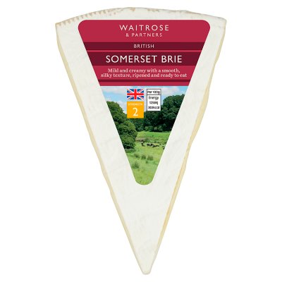 Waitrose British Somerset Brie Cheese Strength 2