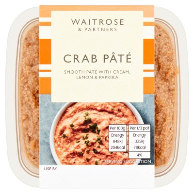 Waitrose Crab Pâté
