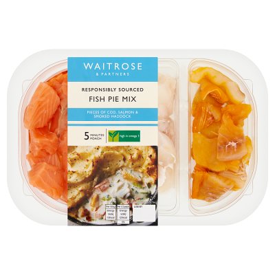 Waitrose Fish Pie Mix