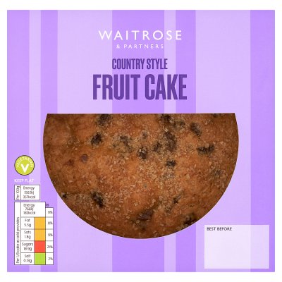 Waitrose Country Style Fruit Cake