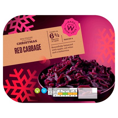 Waitrose Christmas Red Cabbage